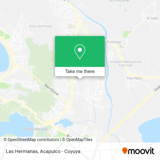 Las Hermanas map