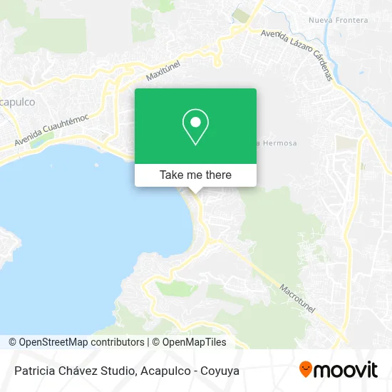 Patricia Chávez Studio map