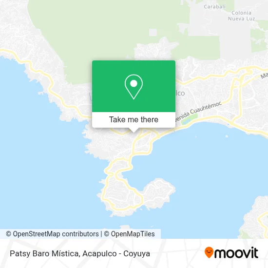 Patsy Baro Mística map