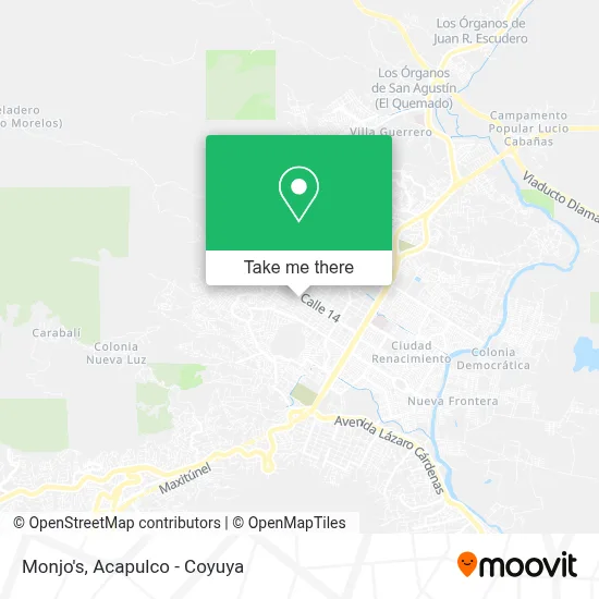 Monjo's map