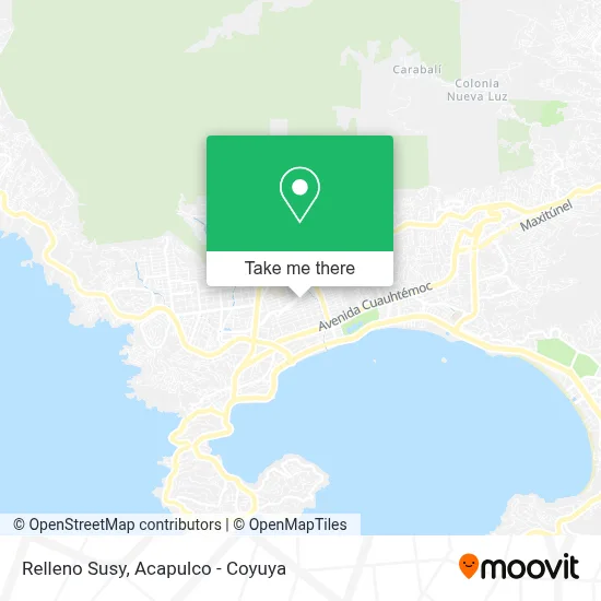 Relleno Susy map