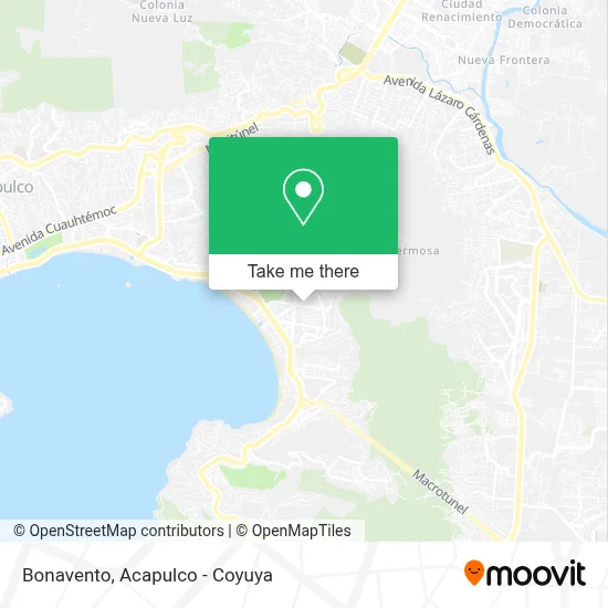 Bonavento map