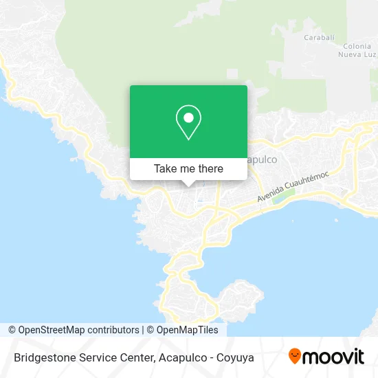 Bridgestone Service Center map