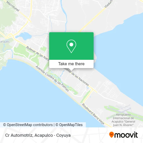 Cr Automotriz map