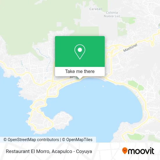 Restaurant El Morro map