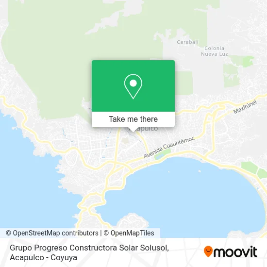Grupo Progreso Constructora Solar Solusol map