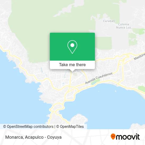 Monarca map