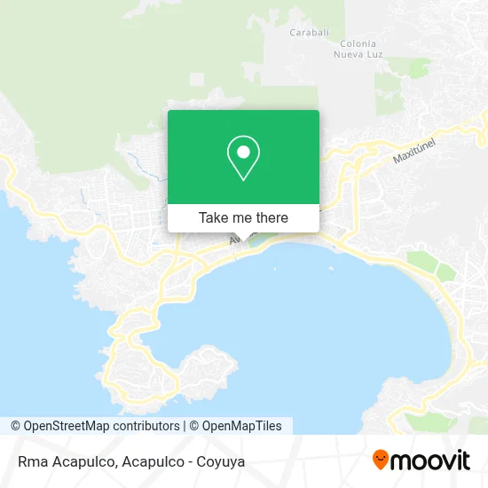 Rma Acapulco map