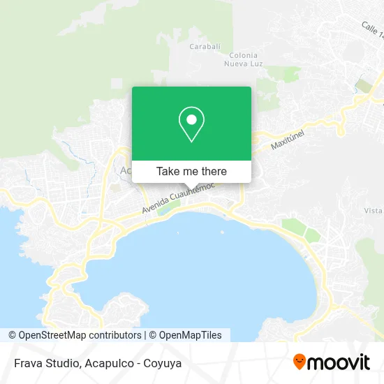 Frava Studio map