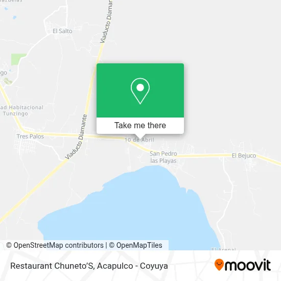 Restaurant Chuneto’S map