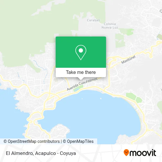 El Almendro map