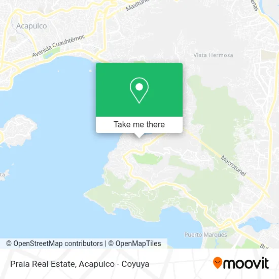 Praia Real Estate map