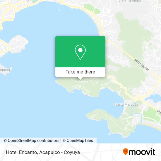 Hotel Encanto map