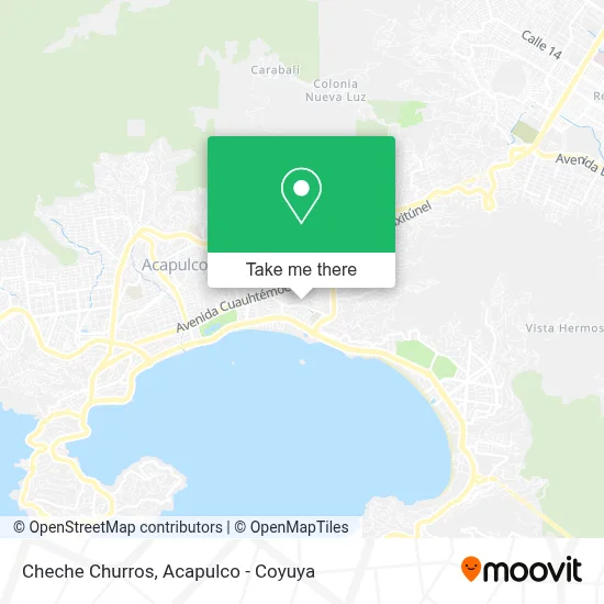 Cheche Churros map