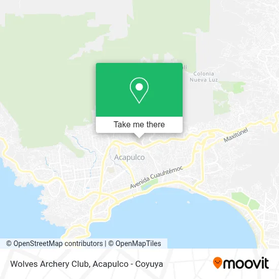 Wolves Archery Club map