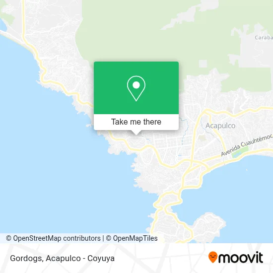 Gordogs map