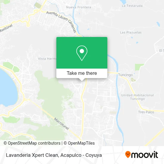 Lavanderia Xpert Clean map
