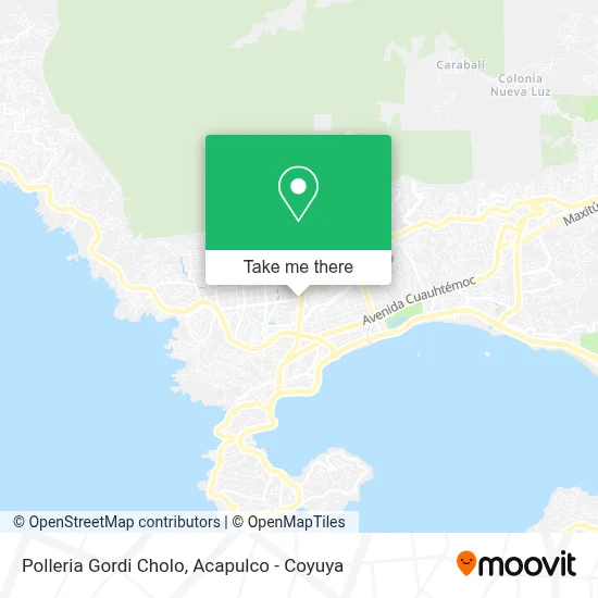 Polleria Gordi Cholo map