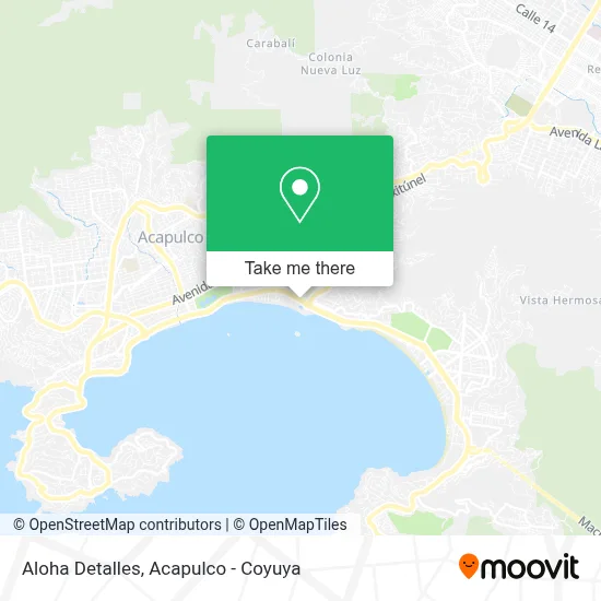 Aloha Detalles map
