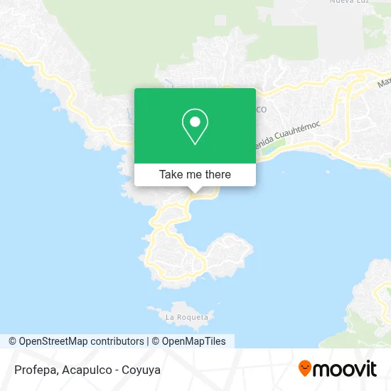 Profepa map