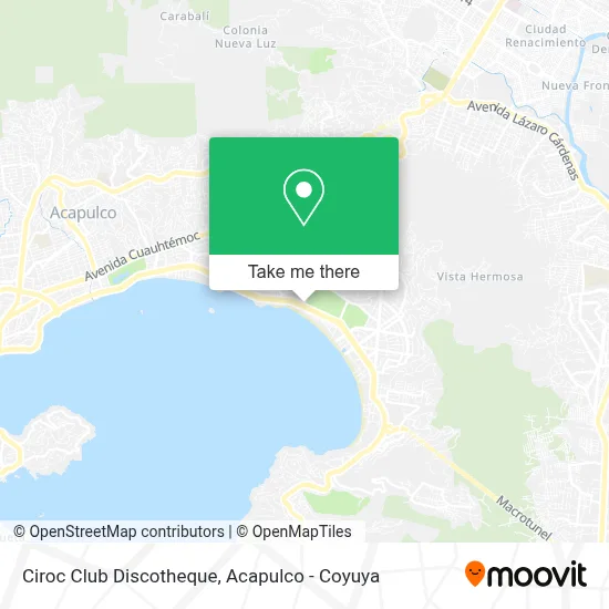 Ciroc Club Discotheque map