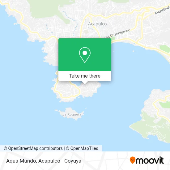 Aqua Mundo map