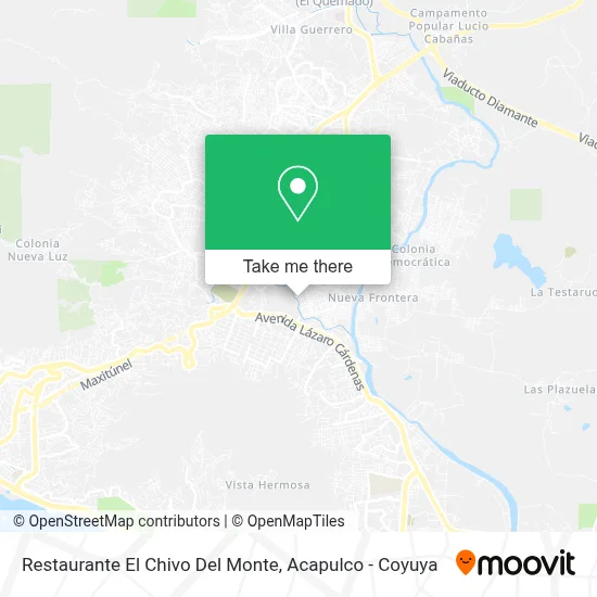 Restaurante El Chivo Del Monte map