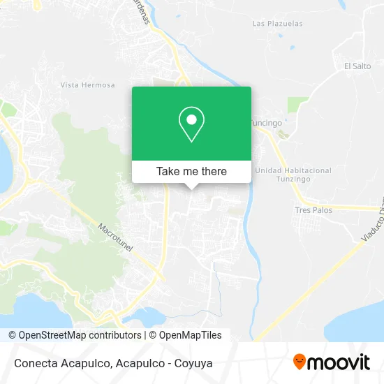 Conecta Acapulco map