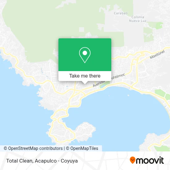Total Clean map