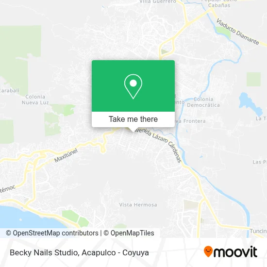 Becky Nails Studio map