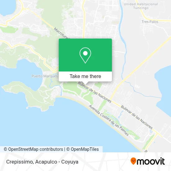 Crepissimo map