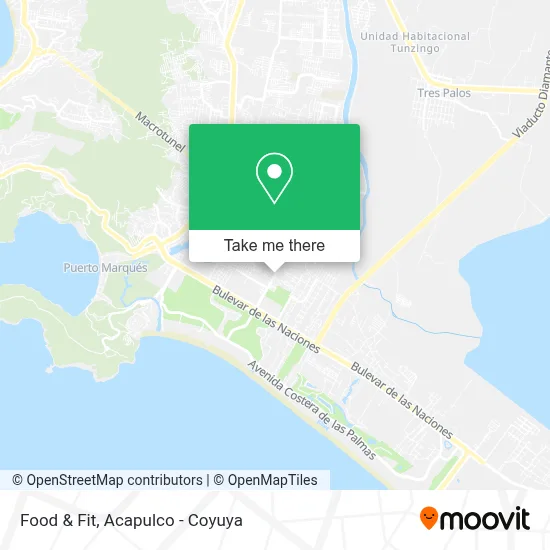 Food & Fit map