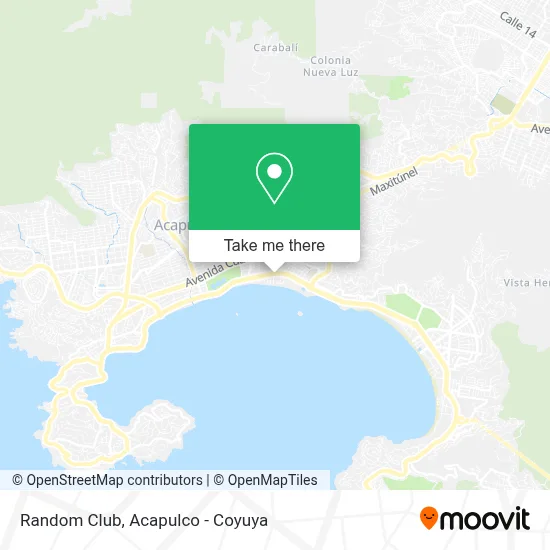 Random Club map
