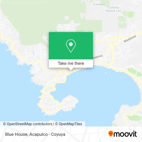 Casa Azul map