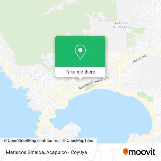 Mariscos Sinaloa map