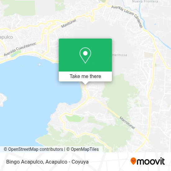 Bingo Acapulco map