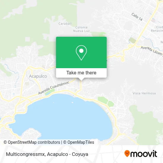 Multicongressmx map