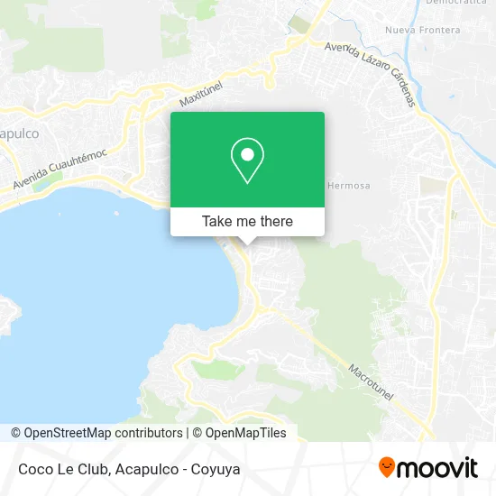 Coco Le Club map