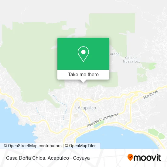 Casa Doña Chica map