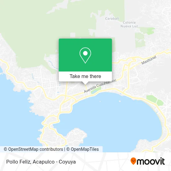 Pollo Feliz map