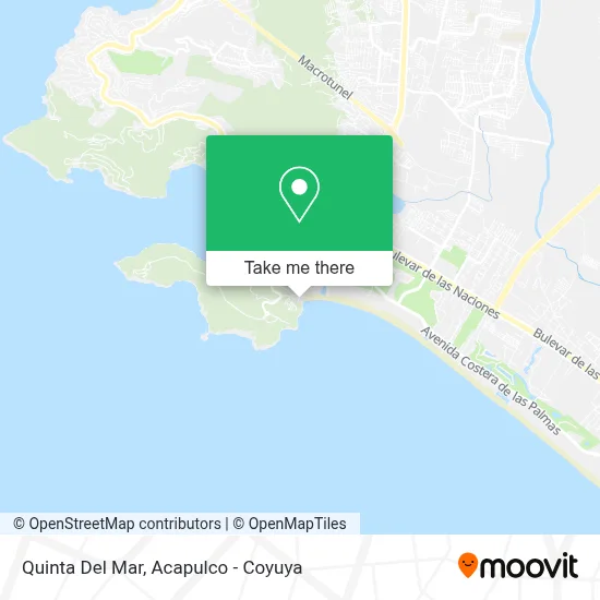 Quinta Del Mar map
