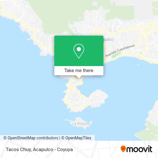 Tacos Chuy map