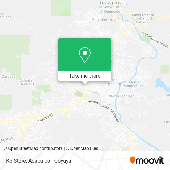 Ko Store map