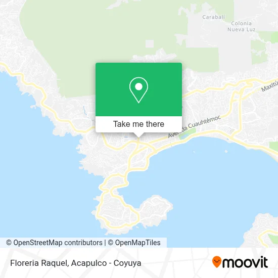 Floreria Raquel map