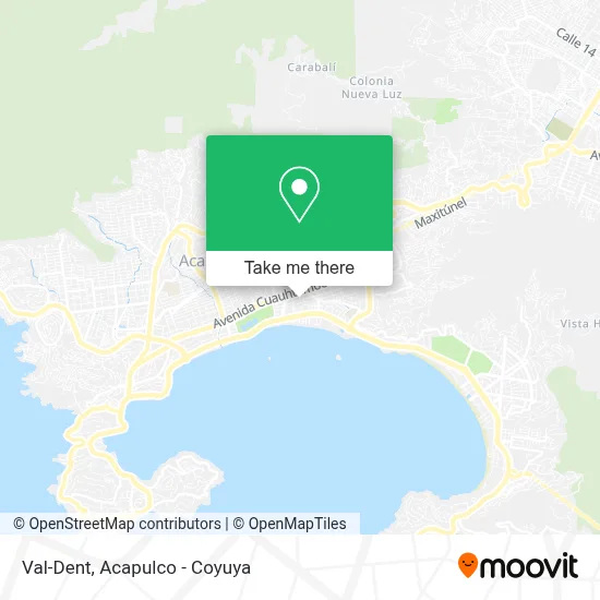 Val-Dent map
