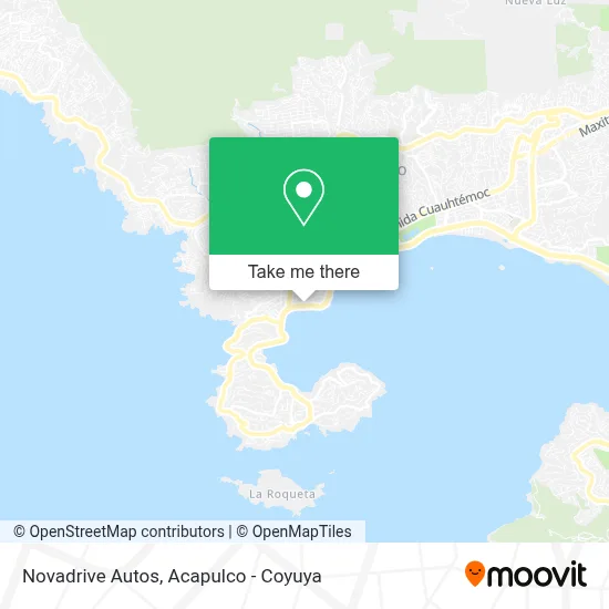 Novadrive Autos map