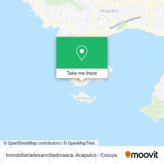 Inmobiliariadesarrolladoraaca map