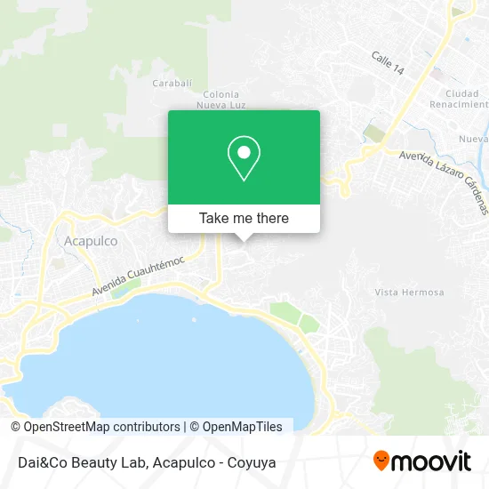 Dai&Co Beauty Lab map