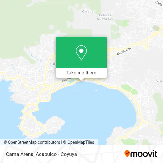 Cama Arena map