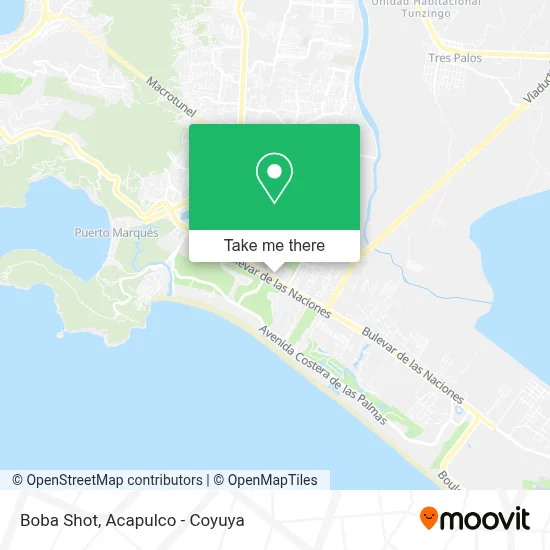 Boba Shot map